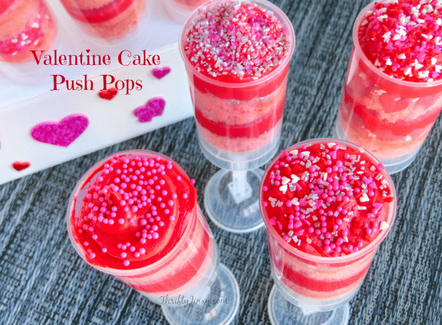 Valentine Cake Push Pops Recipe