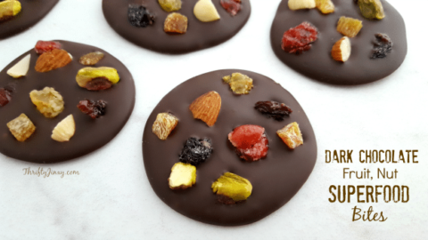 Dark Chocolate, Fruit, Nut Superfood Bites