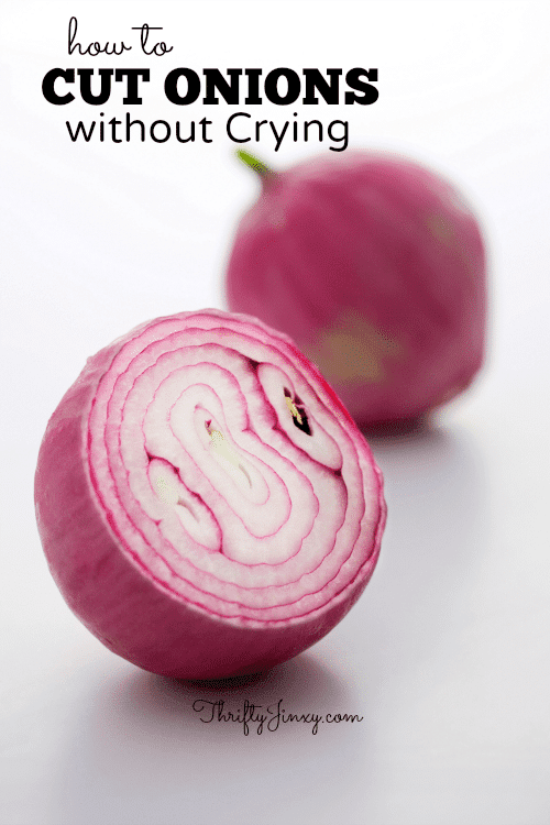 Use these 5 simple ideas to avoid the tears and learn how to cut onions without crying!