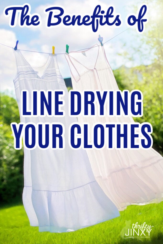 Line Drying Clothes