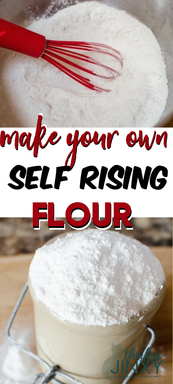 How to Make Self Rising Flour Substitute Thrifty Jinxy