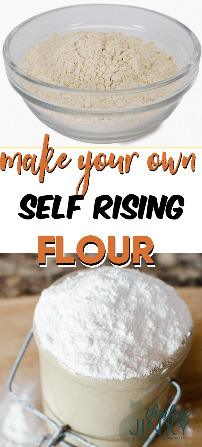 How to Make Self Rising Flour Substitute Thrifty Jinxy