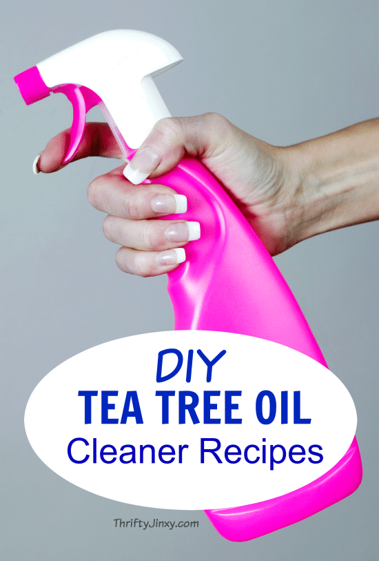 DIY Tea Tree Oil Cleaner Recipes - Make your own natural cleaners that kill 99.9% of household germs without harmful chemicals.