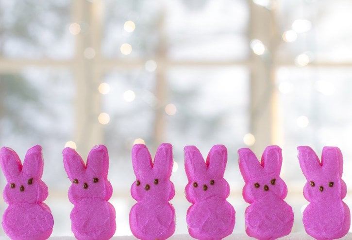 Pink Easter Bunny Peeps