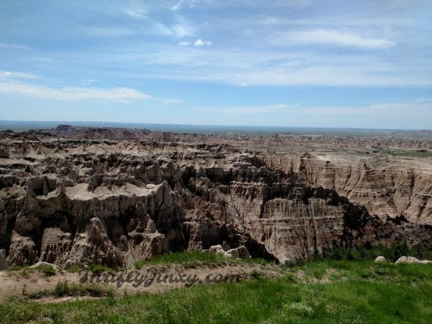 Badlands Landscape South Dakota