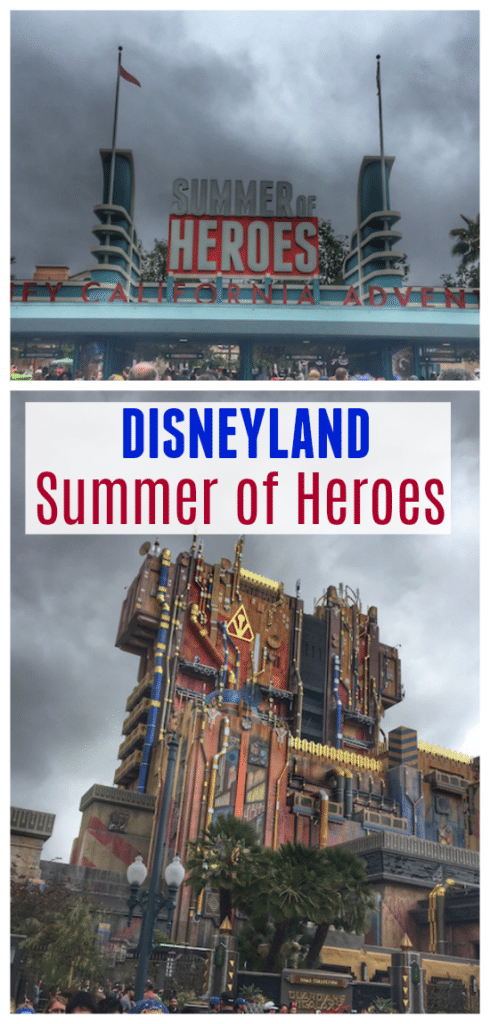 This summer it's time to Hero Up at Disneyland Resort and be a part of the celebration of all of your favorite heroes! From the brand new ride Guardians of the Galaxy – Mission: BREAKOUT! to specialty hero-themed foods, there is lots to discover!