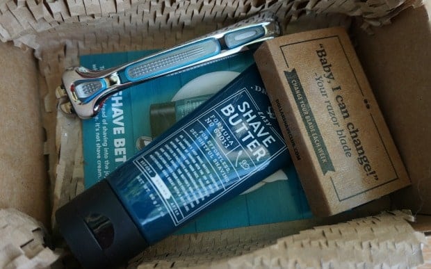 Dollar Shave Club Subscription Box Contents
