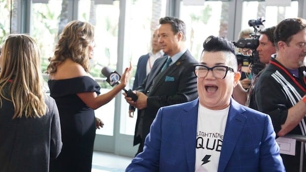 Lea DeLaria The Voice of Miss Fritter at Cars 3 Premiere