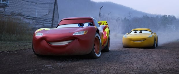 Cars 3 Rocky III and Rocky IV references