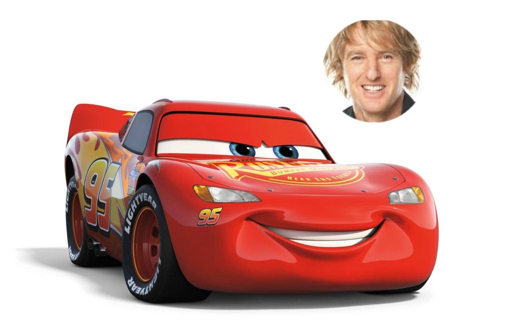 Owen Wilson Lightning McQueen