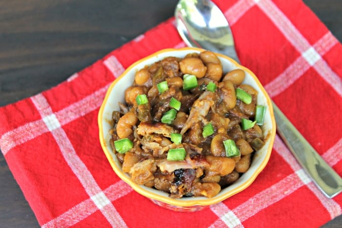 Slow Cooker BBQ Baked Beans From Scratch beans2