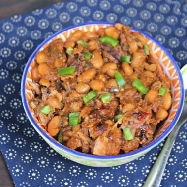 Slow Cooker BBQ Baked Beans From Scratch beans3