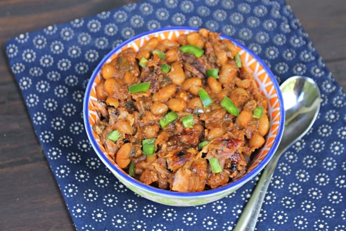 Slow Cooker BBQ Baked Beans From Scratch Recipe