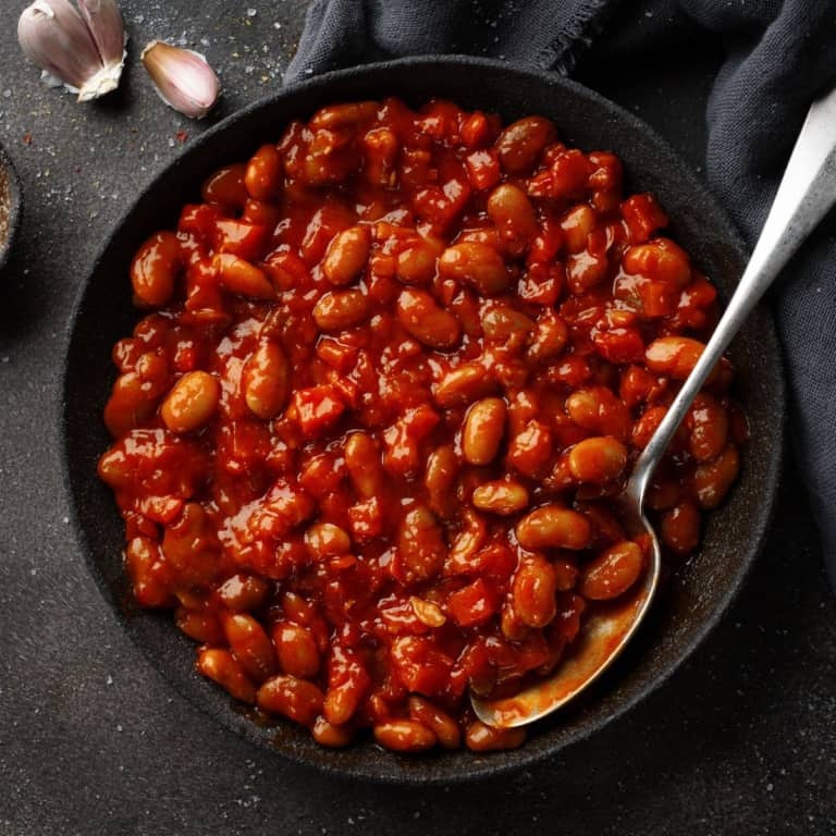 Slow Cooker BBQ Baked Beans from Scratch Thrifty Jinxy