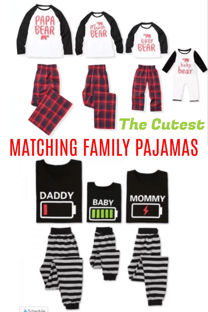 Matching dad and online baby pajamas