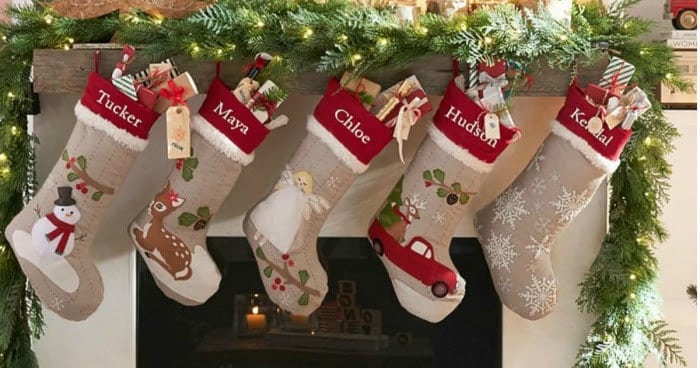 Pottery Barn Kids Woodland Stocking Collection
