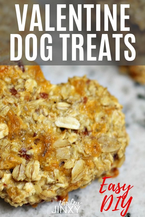Homemade Dog Treats Recipe Perfect for Valentine's Day + Doggy Gift