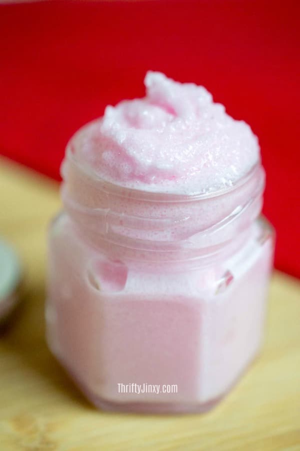 DIY Whipped Sugar Scrub Recipe