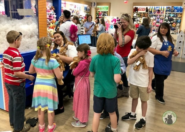 Build-a-Bear Fluffing Station