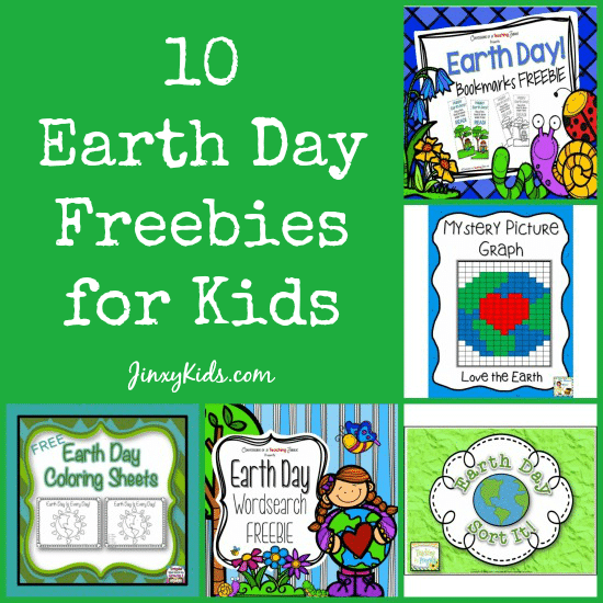 10 Earth Day Freebies for Kids
