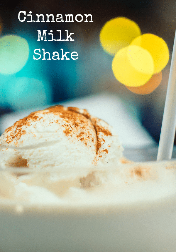 Cinnamon Milk Shake Recipe