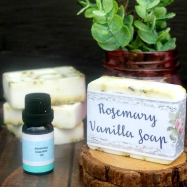 Easy DIY Rosemary Vanilla Essential Soaps 2