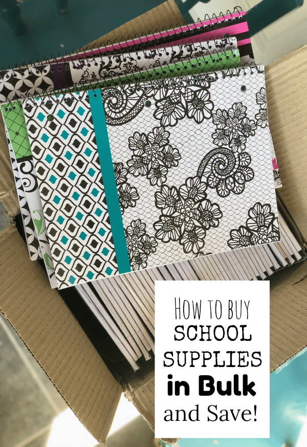 How to Buy School Supplies in Bulk and Save