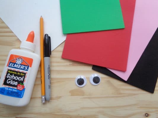 DIY Father's Day Tomato Card Supplies