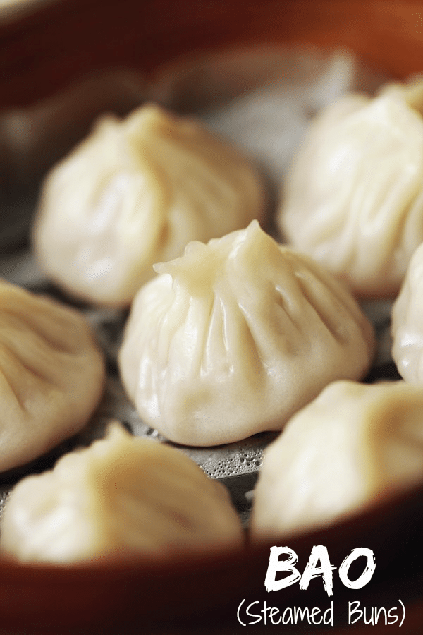 Bao Buns in Steamer