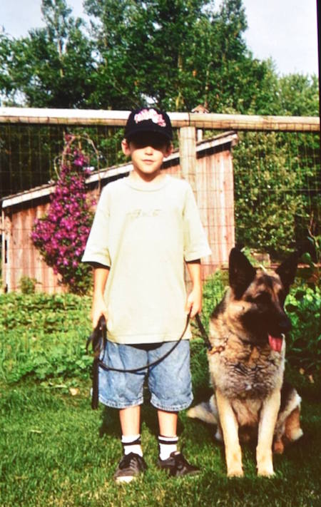 Chris Shane Houghton Childhood Dog