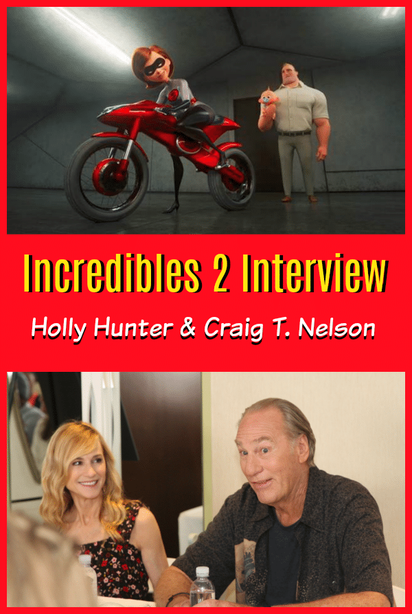 Incredibles Interview with Holly Hunter and Craig T. Nelson