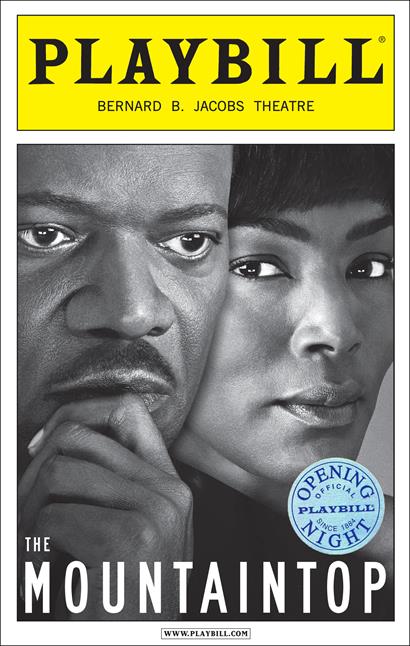 The Mountaintop Limited Edition Official Opening Night Playbill