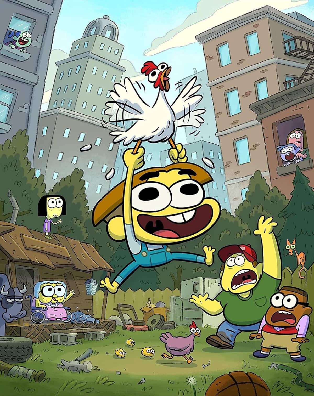 Big City Greens Space Chicken poster.