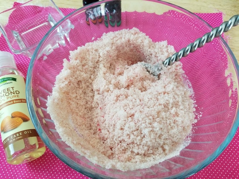 Pink Himalayan Salt Scrub Mix