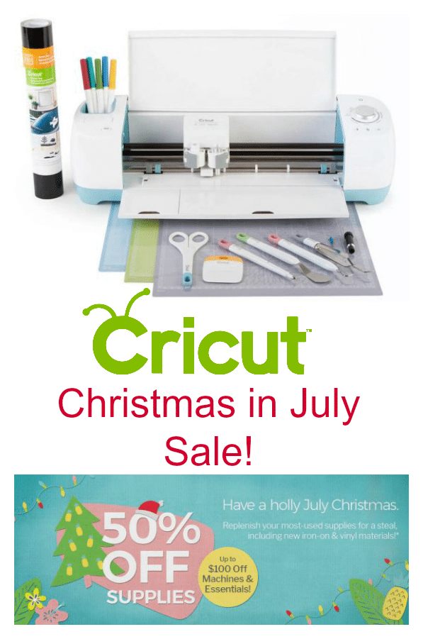 Cricut Christmas in July Sale