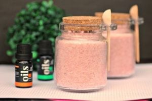 Homemade Pink Himalayan Salt Scrub Recipe