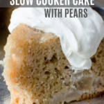 Slow Cooker Butter Pecan Pear