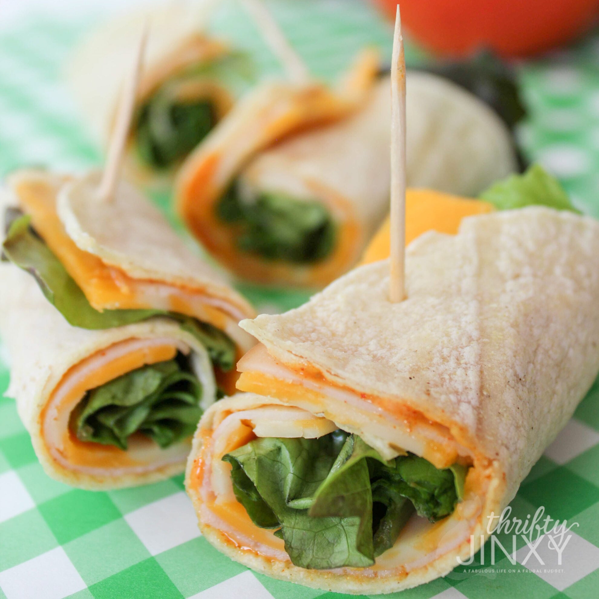 Southwest Turkey Wrap Recipe for School Lunch or Work!