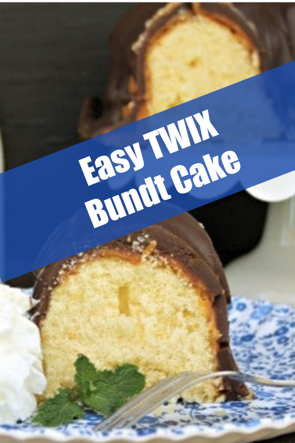 Easy TWIX Bundt Cake Recipe - Thrifty Jinxy