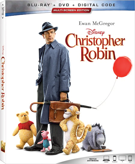 Christopher Robin Blu-ray Box Art 2018