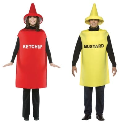 Ketchup Mustard Halloween Couples Costume