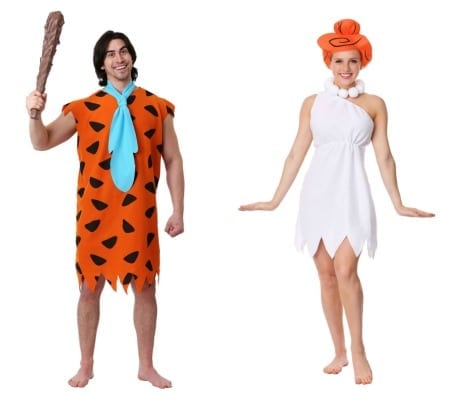 Fred and Wilma Flintstone Couples Costume