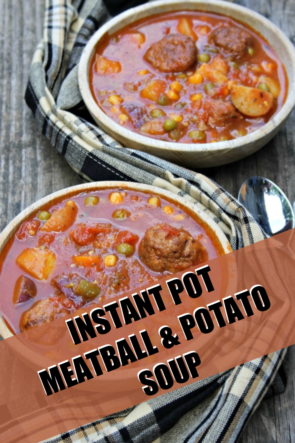Instant Pot Meatball and Potato Soup Recipe Thrifty Jinxy