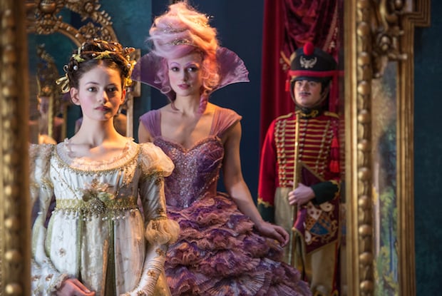 Mackenzie Foy is Clara and Keira Knightley is the Sugar Plum Fairy in Disney’s THE NUTCRACKER AND THE FOUR REALMS
