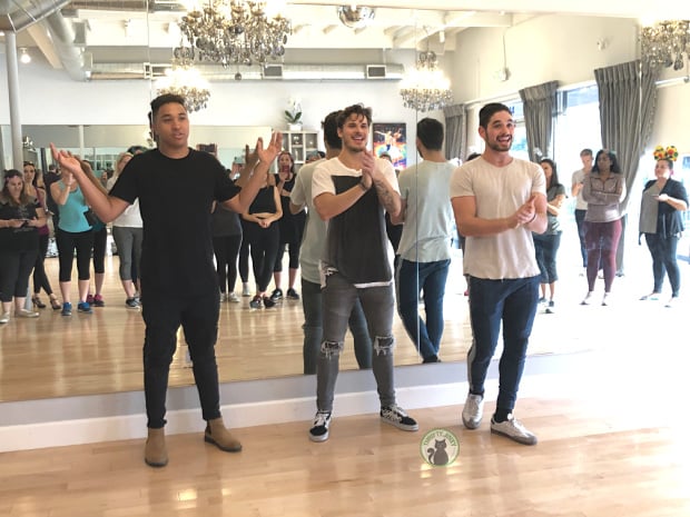 DWTS Gleb Savchenko, Alan Bersten and Brandon Armstrong