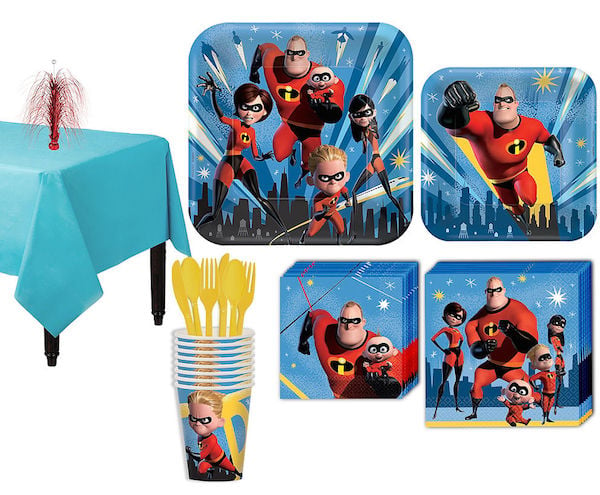 Incredibles party supplies