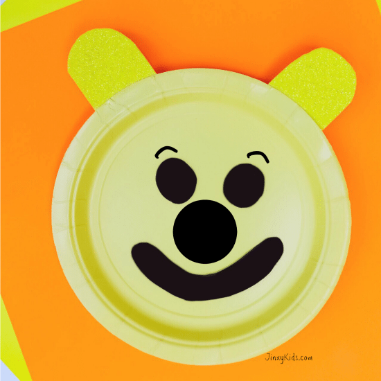 Winnie the Pooh Paper Plate Craft