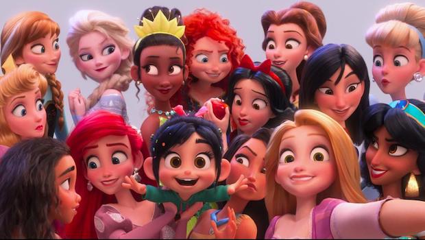 Ralph Breaks The Internet Princesses Selfie