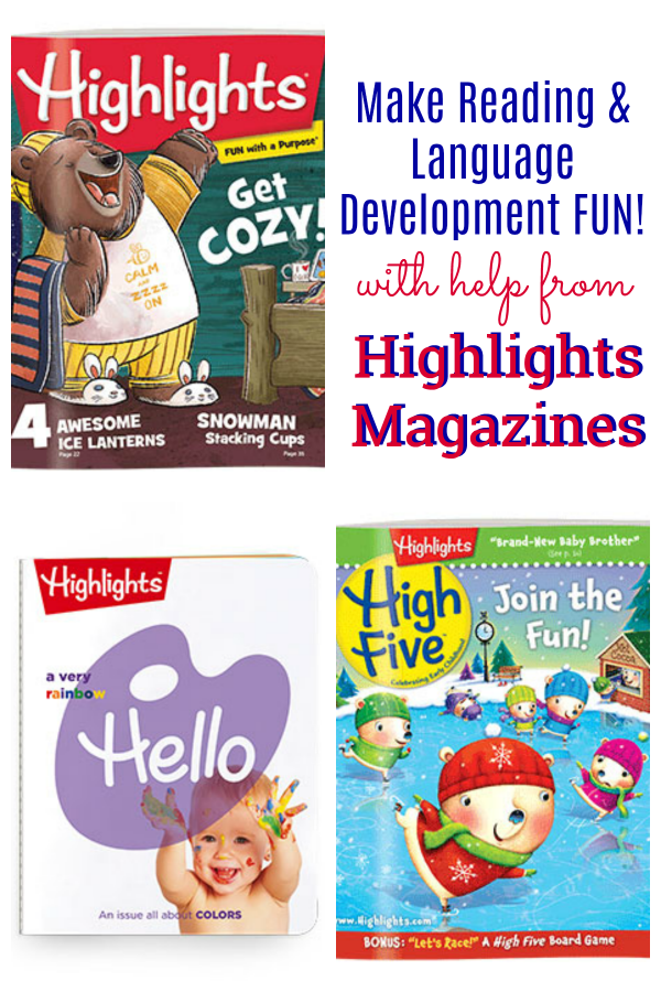 Reading and Language Development Fun with Highlights Magazines