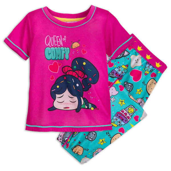 Vanellope von Schweetz Pajama Set for Girls